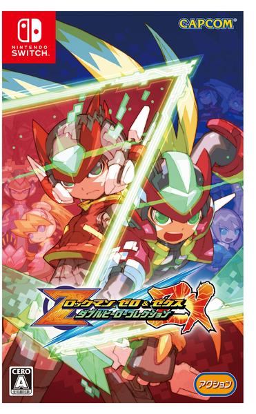 ロックマン ゼロ&ゼクス ダブルヒーローコレクションのジャケット写真