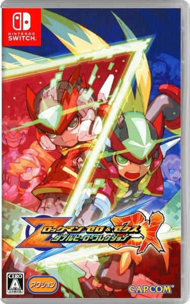 ロックマン ゼロ&ゼクス ダブルヒーローコレクションのジャケット写真