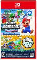 スーパーマリオブラザーズ　ワンダー　Ｎｉｎｔｅｎｄｏ　Ｓｗｉｔｃｈ　２　Ｅｄｉｔｉｏｎ　＋　みんなでリンリンパーク　　Switch2　パッケージ