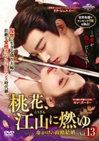 桃花、江山（こうざん）に燃ゆ～命がけの政略結婚～　Ｖｏｌ．１３　　DVD　パッケージ