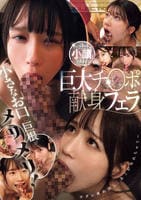 小さなお口に巨根がメリメリ！ヨダレ垂れ流し、あごが外れちゃう～　ＡＶ界トップクラス小顔美少女たちによる巨大チ○ポ献身フェラ　　DVD　パッケージ