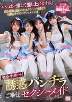 完全サポート！誘惑パンチラご奉仕セクシーメイド　　DVD　パッケージ