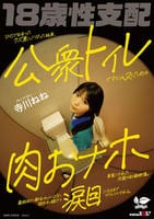 ＳＮＳで出会ったクズ男にハマった結果、公衆トイレでさくっとヌくための肉おナホ要員にされた１８歳の記録映像。最終的に都合のいいように扱われ続けて涙目になるまでマワしつくされる。　寺川ねね　　DVD　パッケージ