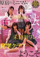 原宿のミニマムエンジェルが集まる合法未使用ワレメ見学クラブへようこそ　　DVD　パッケージ