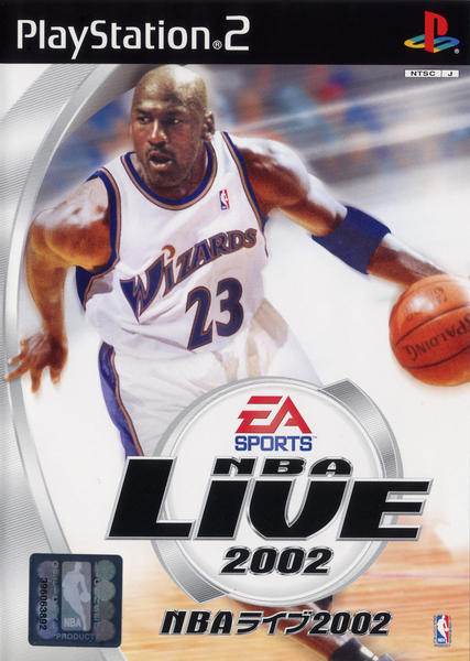 NBA Live 2002のジャケット写真