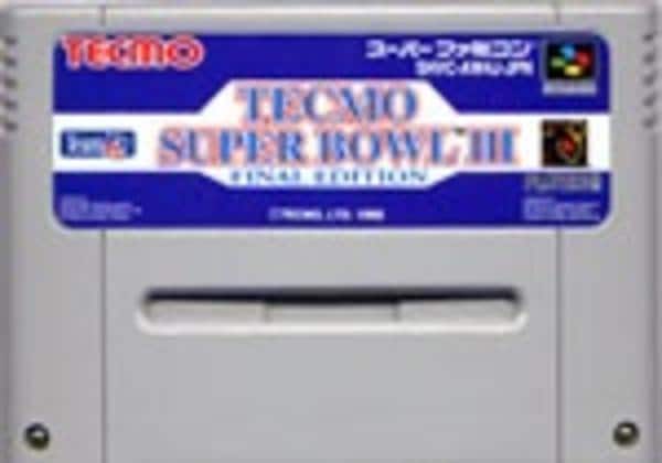 テクモスーパーボウルⅢ FINAL EDITIONのジャケット写真