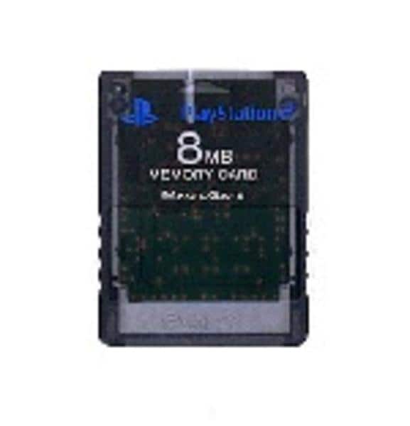 PS2「ソニー／メモリーカード（8MB） ゼンブラック」作品詳細 - GEO
