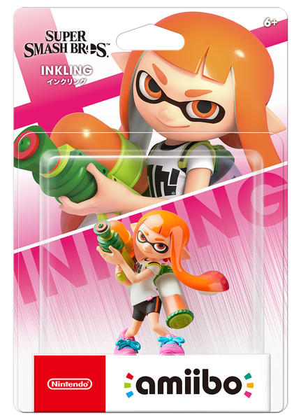 Switch「amiibo インクリング（大乱闘スマッシュブラザーズ