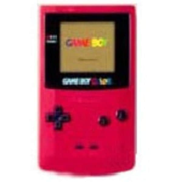 GBC「ゲームボーイカラー レッド」作品詳細 - GEO Online/ゲオオンライン