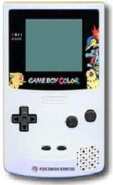 GBC「ゲームボーイカラー ポケットモンスター金銀記念バージョン ...