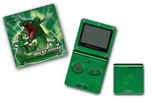 GBA「ゲームボーイアドバンスＳＰ レックウザエディション （限定版