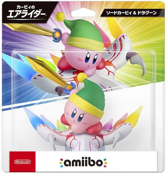 Switch「amiibo ソードカービィ＆ドラグーン（カービィのエア