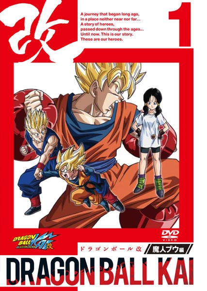 全巻セットDVD▼ドラゴンボール改(53枚セット)改 全33巻 + 魔人ブウ編 全20巻▽レンタル落ち