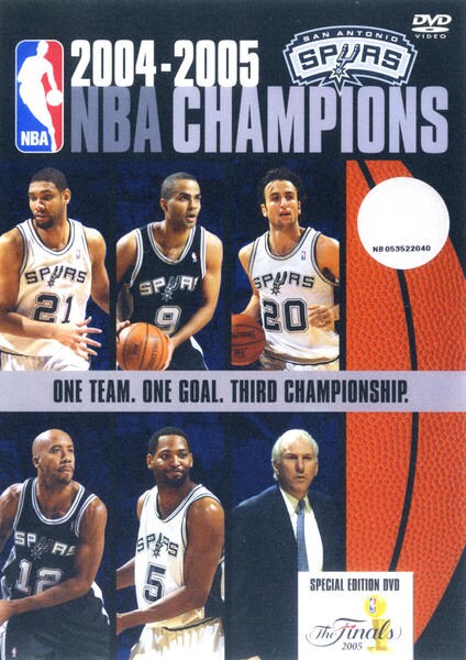 DVD「サンアントニオ・スパーズ／2004－2005 NBA
