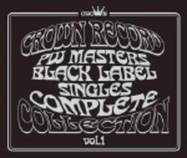 CD「CROWN RECORDS PW MASTERS BLACK LABEL SINGLES COMPLETE COLLECTION vol