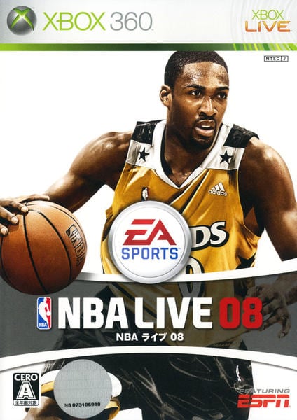 NBAライブ 08のジャケット写真