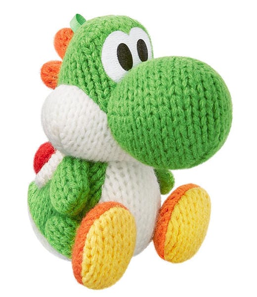 amiibo あみぐるみヨッシー ブルー ヨッシー ウールワールドシリーズ超