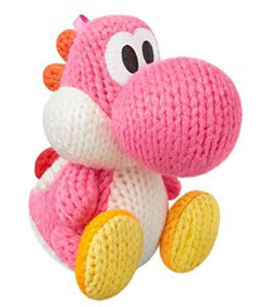 Switch「amiibo あみぐるみヨッシー ピンク（ヨッシー ウール