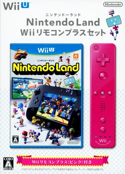 WiiU「Nintendo Land Wiiリモコンプラスセット ピンク