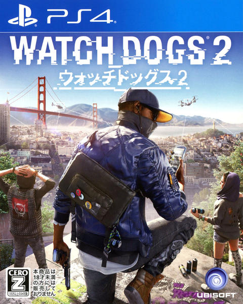ウォッチドッグス2のジャケット写真
