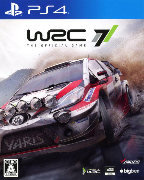 WRC 7のジャケット写真