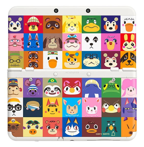 N3DS きせかえプレート No.013 どうぶつの森 しずえ 新品未開封】Newニンテンドー3DS きせかえプレート No.13 しずえ