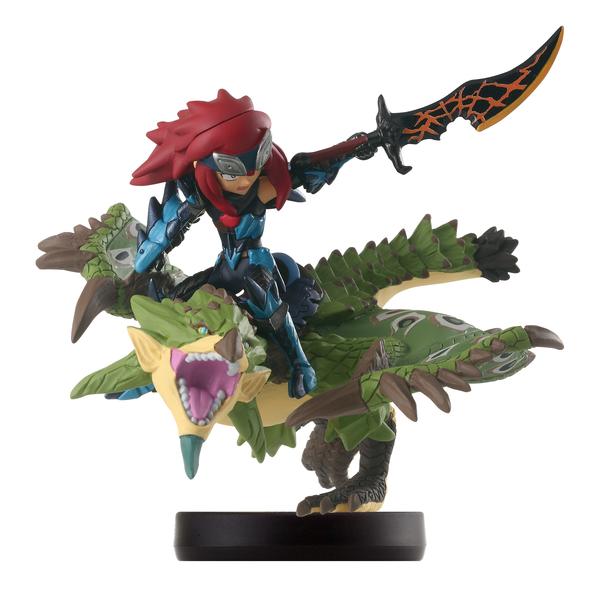 リオレイア＆シュヴァル　アミーボ　amiibo　（アゴなし） 3DS「amiibo リオレイア＆シュヴァル モンスターハンター